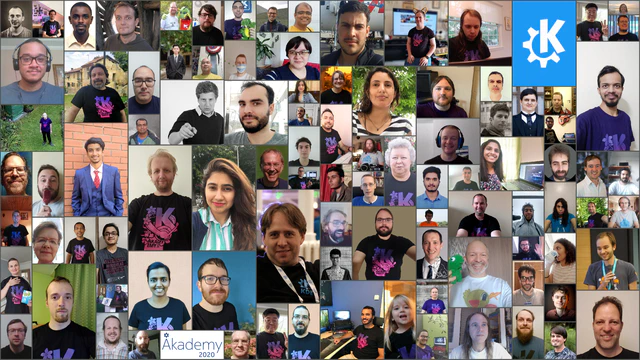 Akademy 2020 group photo