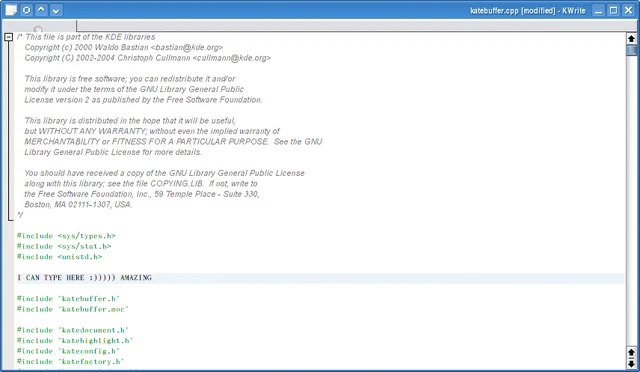 no menu or toolbars working kde 4