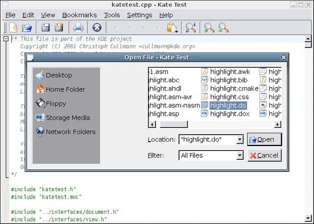 kwrite kde 4