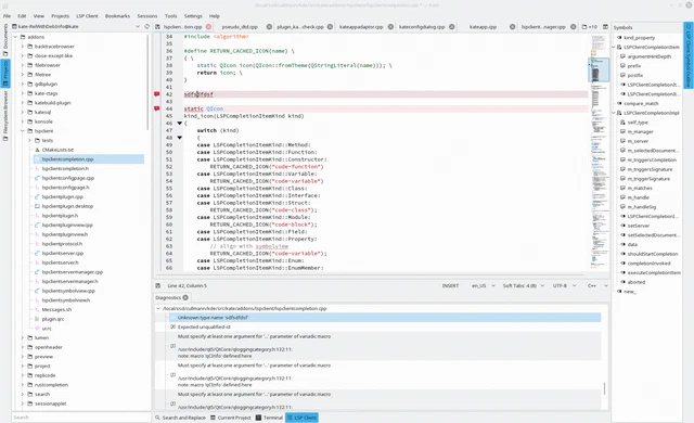 Diagnostics support