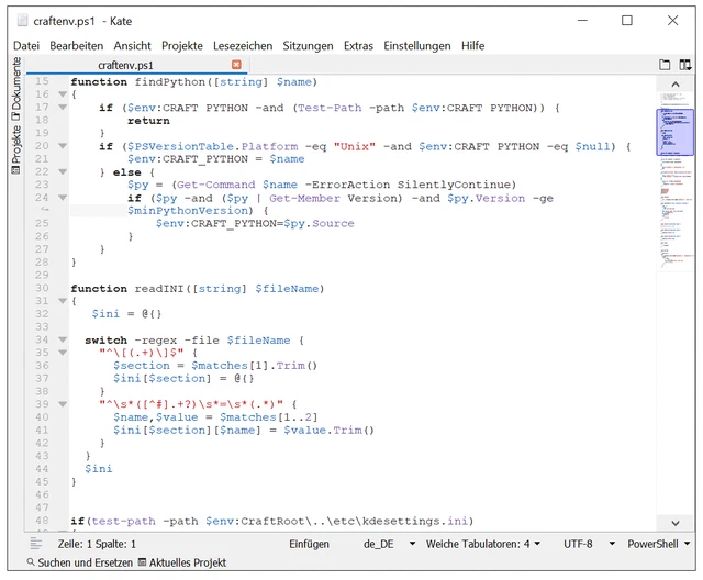 Kate - Advanced Text Editor
