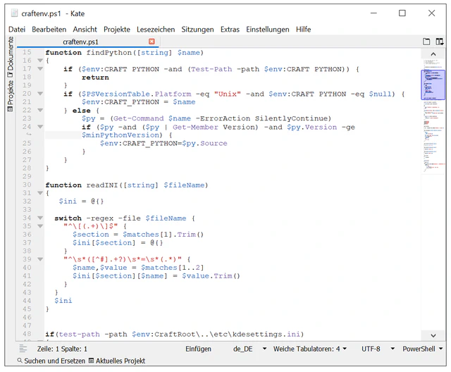 Kate - Advanced Text Editor