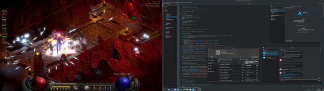 My current KDE Plasma on Wayland session ;=)